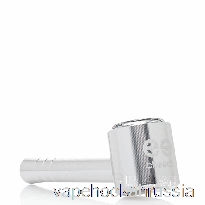 Vape Russia, трубка из чеча в металлическом корпусе, ручная трубка «Шерлок», серебро